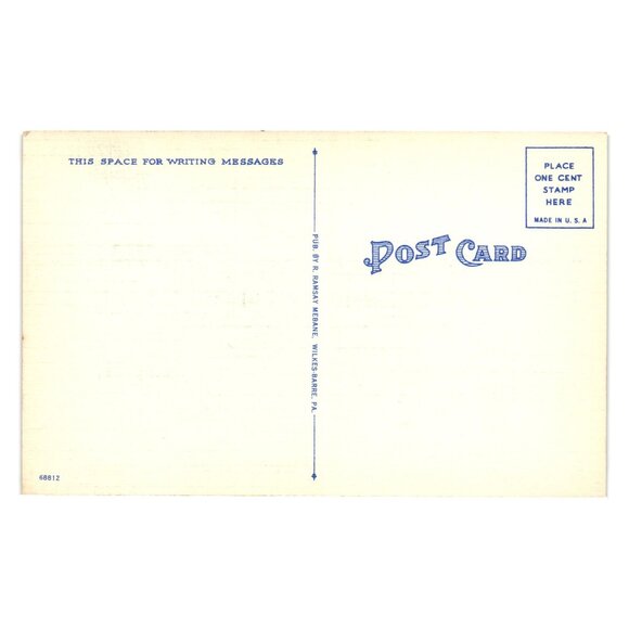 Vintage Postcard Shrine Immaculate Heart Academy Ashland PA Religious Art - Picture 2 of 2